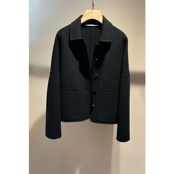 Hermes cashmere coat (consult customer service to confirm the size before placing an order for a customized version)